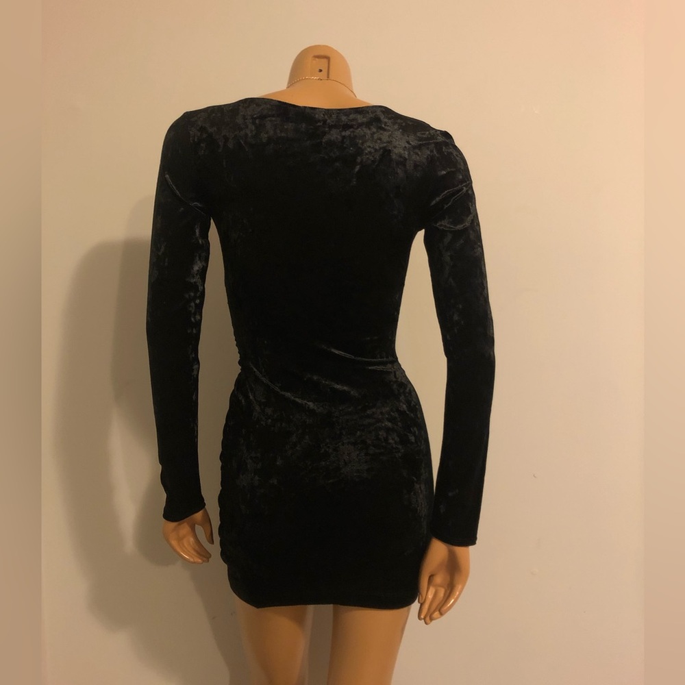 Velvet Mini Dress - Picture 3 of 3